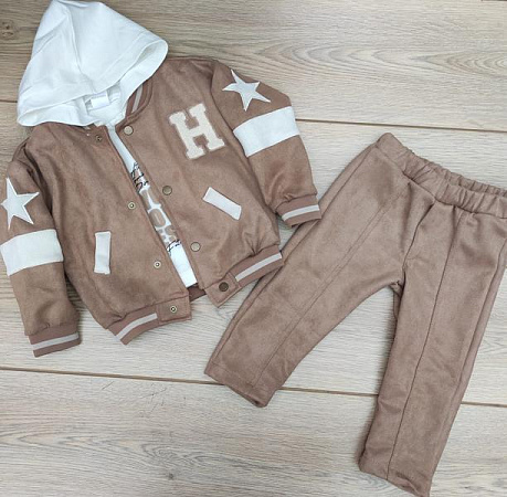 Костюм Emir Kids 833 beige - делук