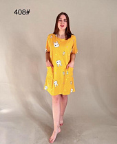 Ночнушка Anion 408 yellow - делук