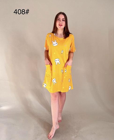 Ночнушка Anion 408 yellow - делук