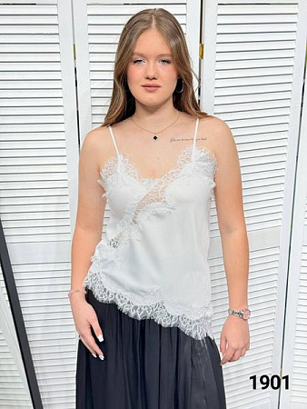 Майка Mmc Clothes 1901 white - делук