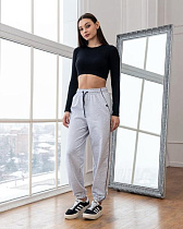 Штаны Спорт Azna Б81 l.grey - делук
