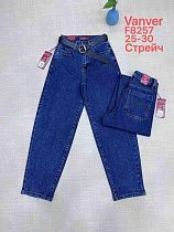 Джинсы Immei F8257 blue - делук