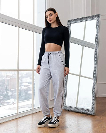Штаны Спорт Azna Б81 l.grey - делук