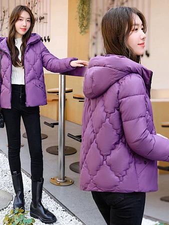 Куртка Jacket B8032 purple - делук