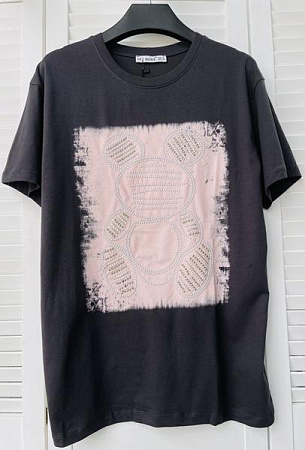 Футболка Karon 7013 grey - делук