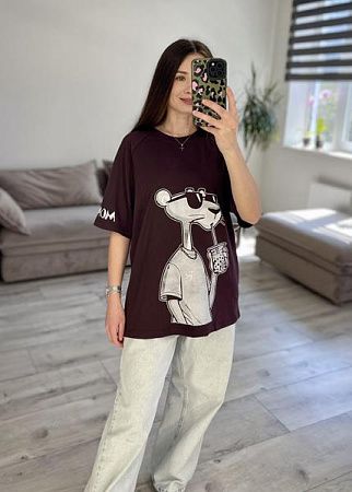 Футболка S.Style 72-1 brown - делук