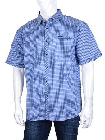 Рубашка Logaster A517-1 blue батал - делук