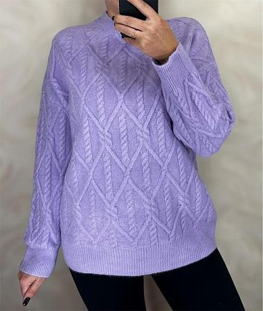 Свитер Levisha 26404 lilac - делук