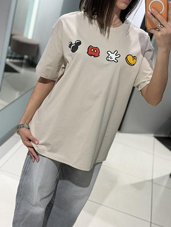 Футболка Comod 873 beige - делук