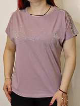 Футболка Kosta 1713 lilac - делук