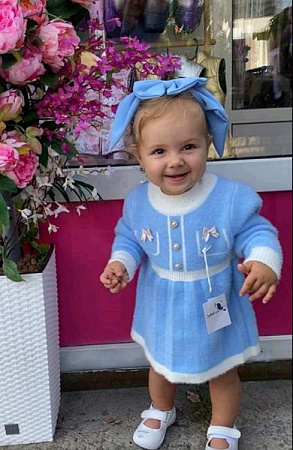 Платье Yalisi 359 l.blue - делук