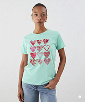 Футболка Iraopt IR204 mint - делук