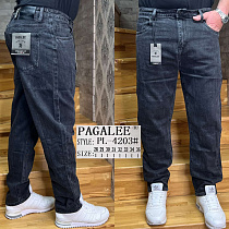 Джинсы God Baron PL-4203 blue - делук