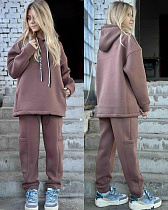 Костюм Спорт Karolina KR323 brown - делук
