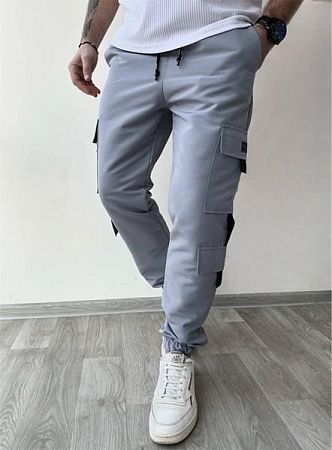 Джоггеры Safina 718 grey - делук