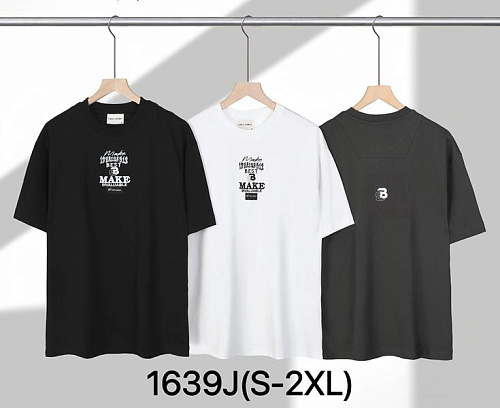 Футболка Tran 1639J black - делук