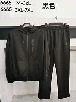 Костюм Спорт Vanda 6665 black (3XL-7XL) - делук