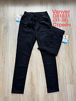 Джинсы Vanver D81831 black - делук