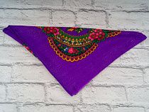 Платок Shawls P170 d.purple люрикс - делук