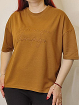 Футболка Kosta A102 camel - делук
