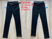 Джинсы Vanver F81789 black - делук
