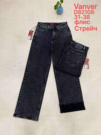 Джинсы Vanver D82108 black - делук