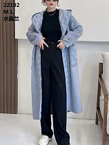 Пальто Divo 22102 l.blue - делук