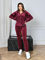Костюм Спорт Odesaopt 6101-15 wine - делук