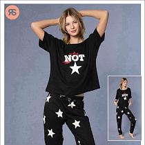 Пижама Trikotag 6927 black - делук