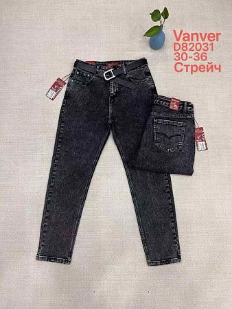 Джинсы Leen D82031 black - делук
