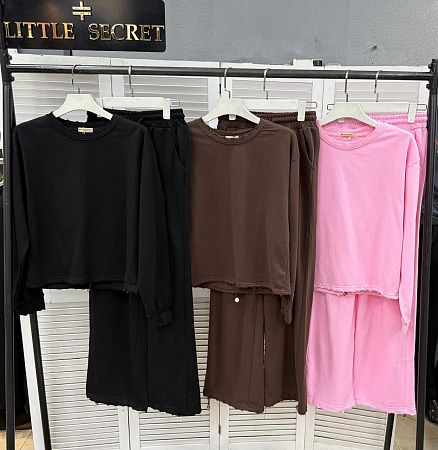 Костюм Спорт Little Secret 9674 brown - делук