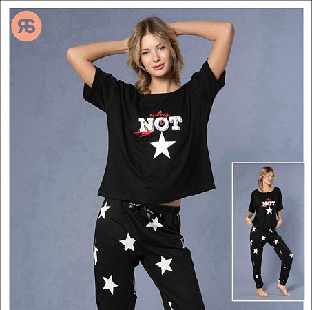 Пижама Trikotag 6927 black - делук