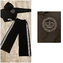 Костюм Спорт Proschenko PR834 black - делук