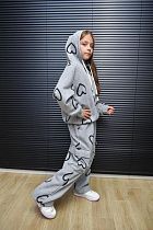 Костюм Спорт Yalisi 5802 grey - делук