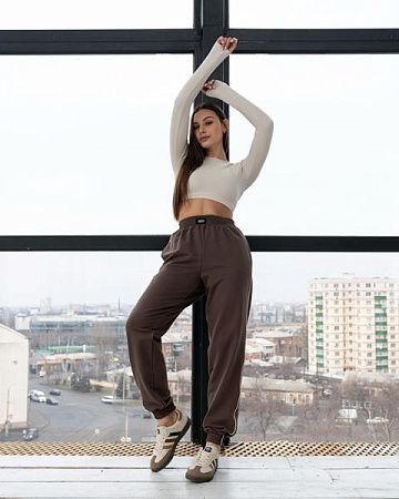 Штаны Спорт Azna Б101 brown - делук