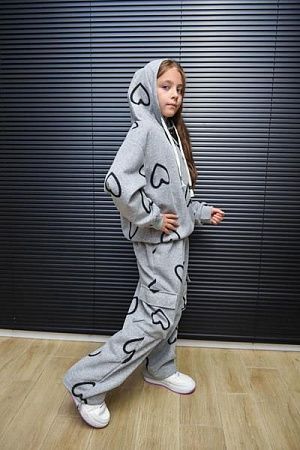 Костюм Спорт Yalisi 5802 grey - делук