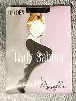Капронки No Brand Lady Sabina 100 den черный - делук