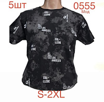 Футболка Надийка 0555-1 black - делук