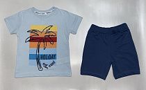 Футболка Baby Boom 1076 l.blue - делук