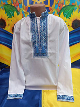 Вышиванка Baykush B555 white - делук