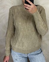Гольф Levisha 24026 khaki - делук