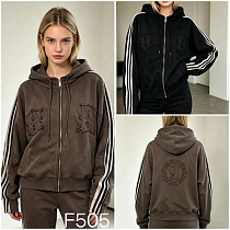 Кофта Спорт Yafeier F505 black - делук