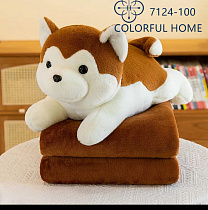 Плед-Игрушка 7124-50 brown - делук