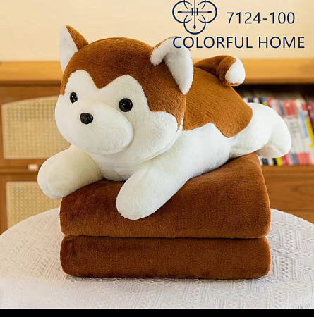 Плед-Игрушка 7124-50 brown - делук