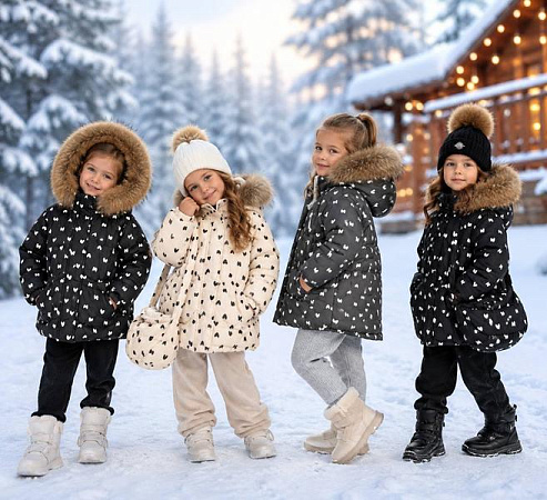Куртка Delfinka 1111 beige - делук