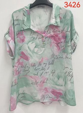 Блузка Lida 3426 green - делук