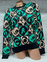 Свитер Julia JL37 green - делук