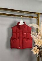 Жилетка Delfinka 8165 red - делук