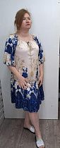 Платье Romeo Life RL394 blue - делук