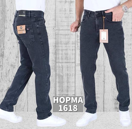 Джинсы God Baron 1618 d.grey - делук